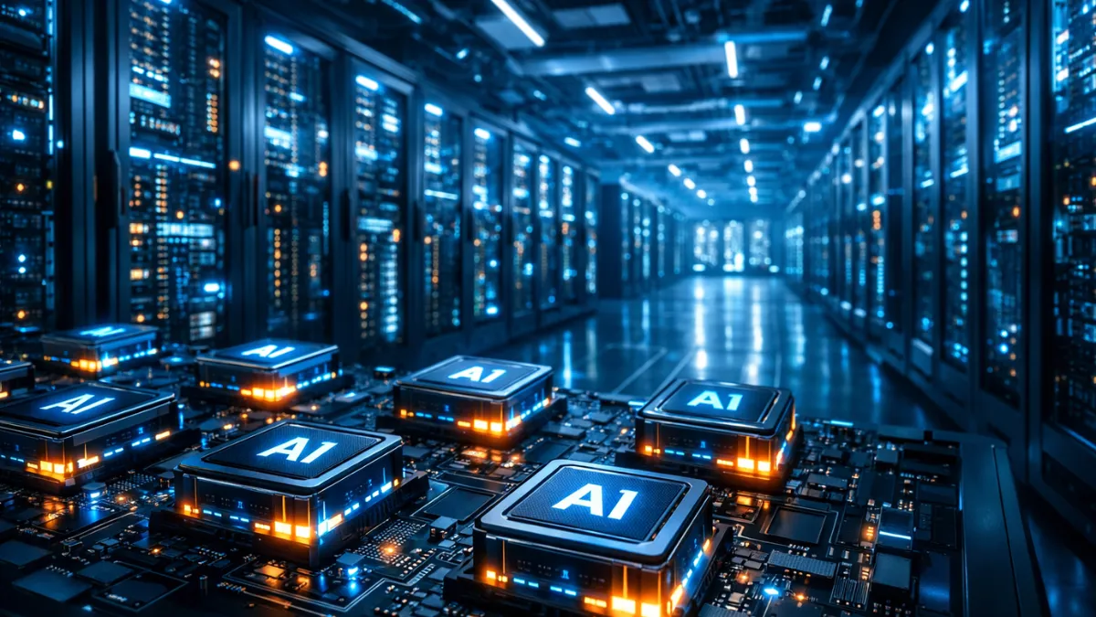 نماذج الذكاء الاصطناعي الصغيرة في مركز بيانات مستقبلي