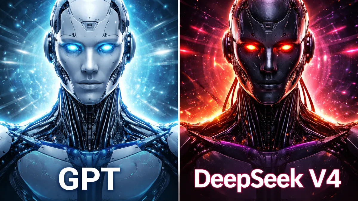 مقارنة بين نموذج GPT-5.4 المطلق وDeepSeek V4 المنتظر